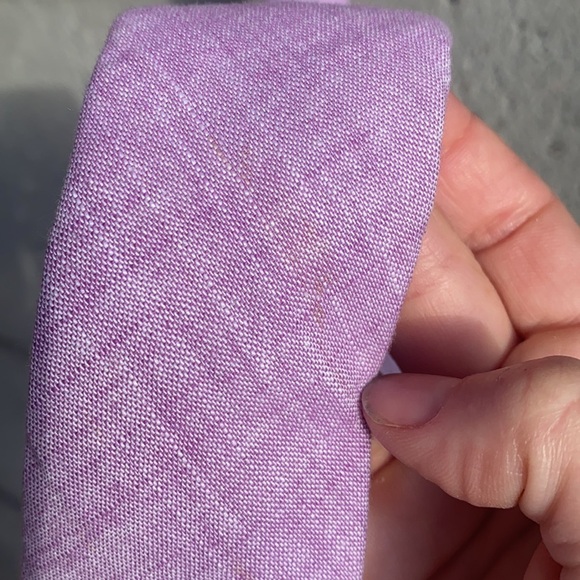 Penguin Slim Tie in Lilac - Picture 10 of 11